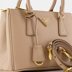 Handtaschen und schultertaschen Sac Galleria Prada Beige Femme