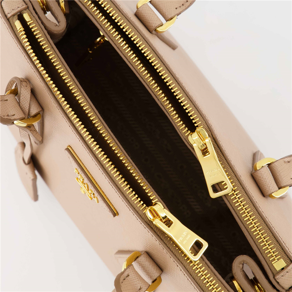 Handtaschen und schultertaschen Sac Galleria Prada Beige Femme