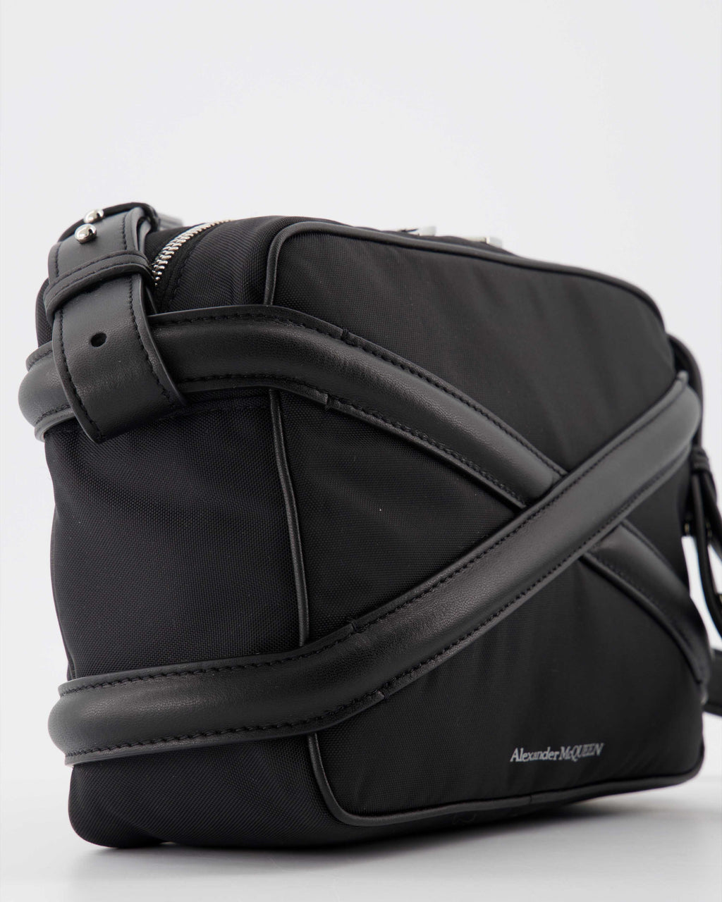 Borse sportive e da viaggio Sac harnais Alexander McQueen Nero Homme