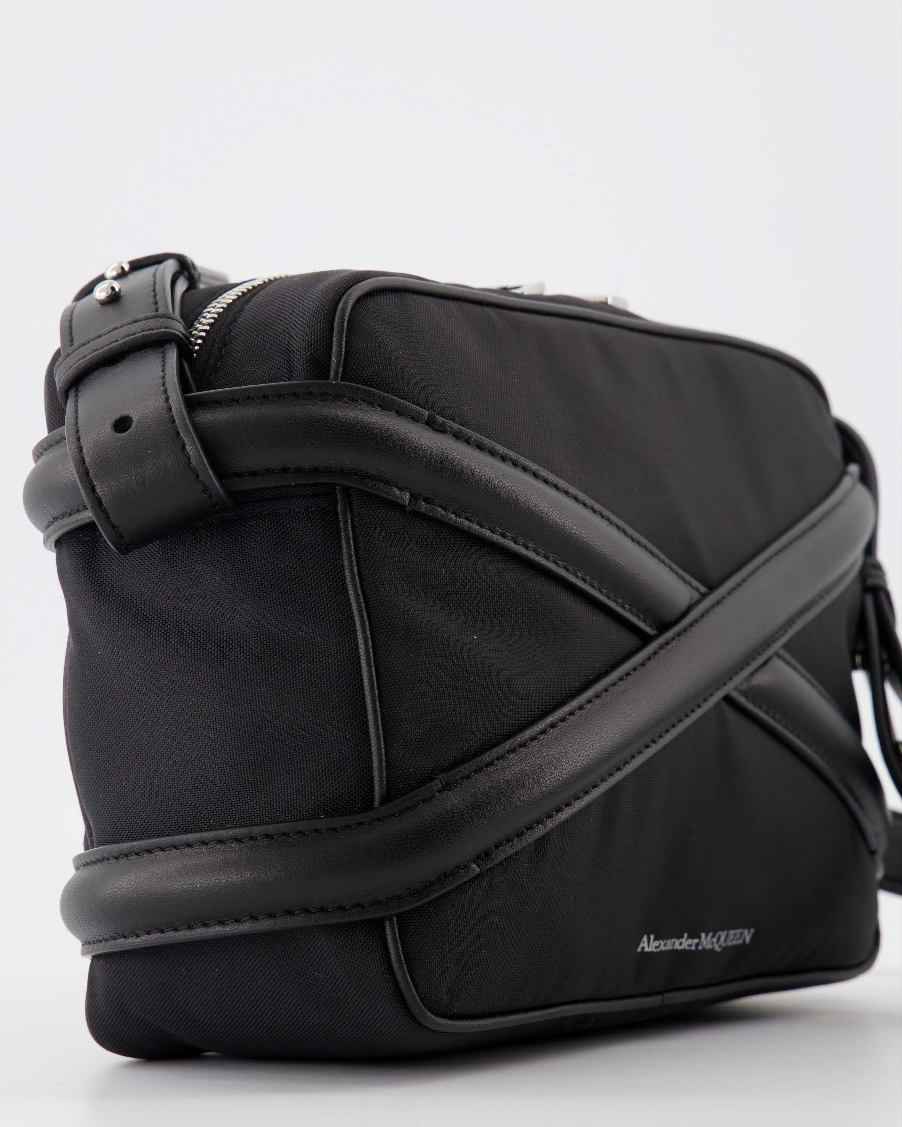 Borse sportive e da viaggio Sac harnais Alexander McQueen Nero Homme