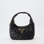 Bolsos de mano y al hombro Sac hobo Prada Negro Femme