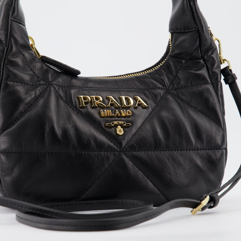 Bolsos de mano y al hombro Sac hobo Prada Negro Femme