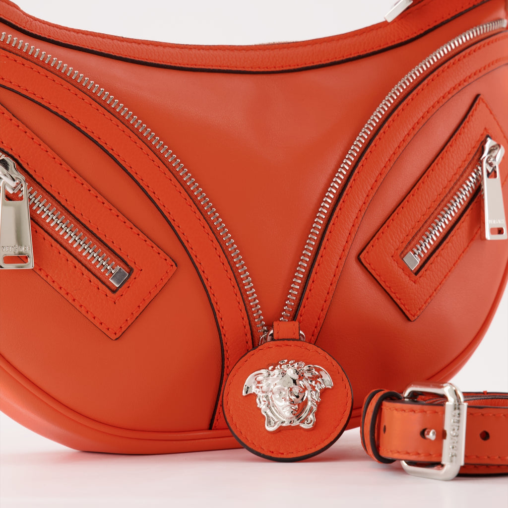 Sacs à main et épaule Sac Hobo Repeat Versace Orange Femme