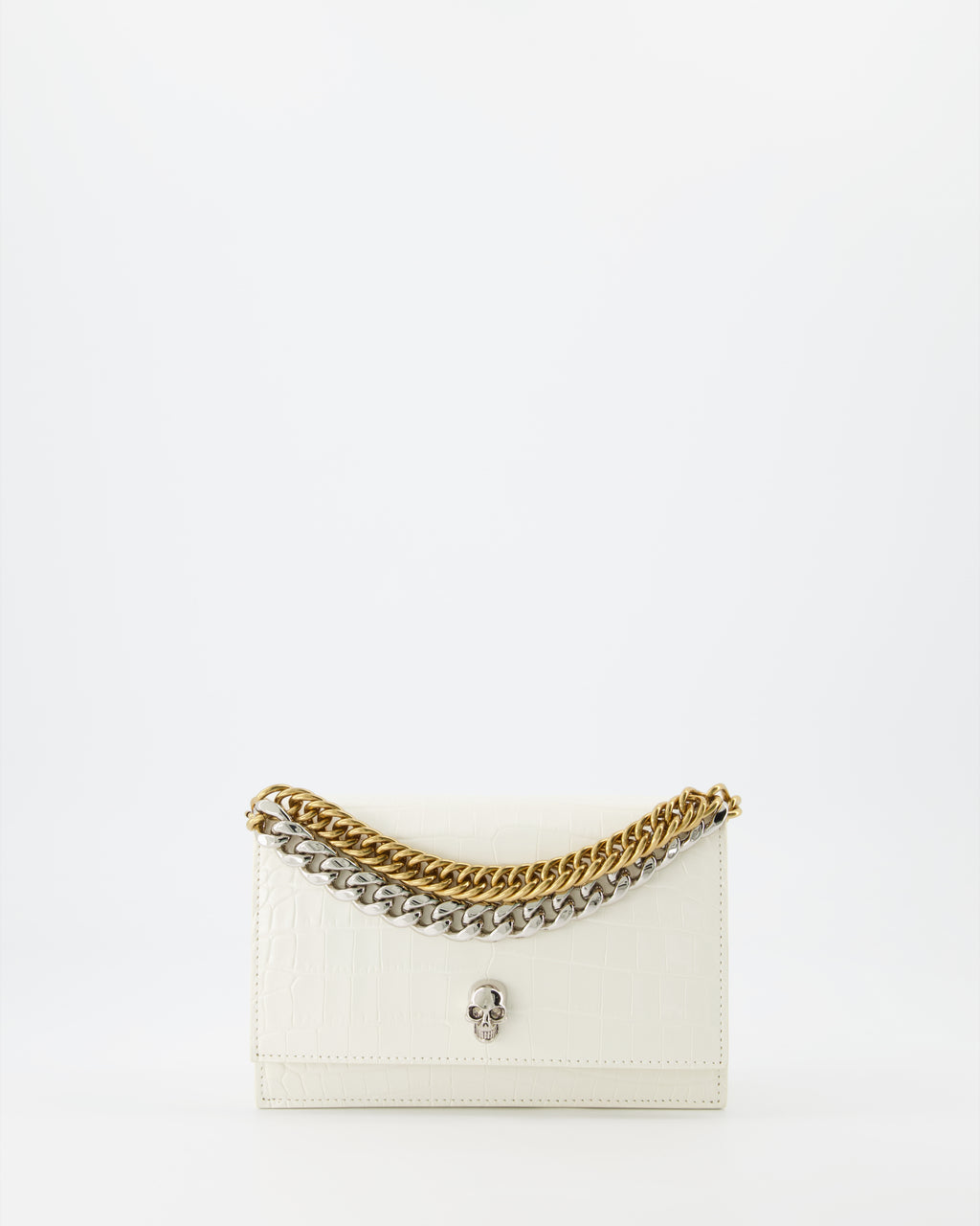 Umhängetaschen Sac Jewelled Alexander McQueen Beige Femme