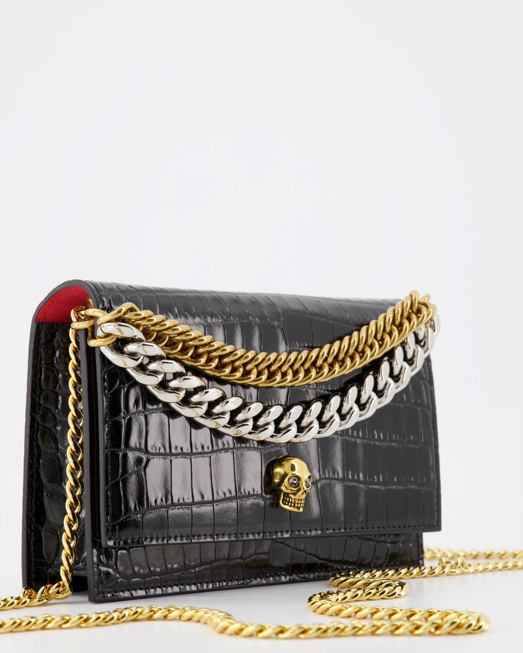 Crossbody bags Jeweled bag Alexander McQueen Black Women