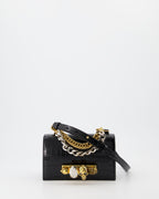 Umhängetaschen Sac Jewelled satchel Alexander McQueen Schwarz Femme