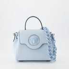 ハンドバッグ・ショルダーバッグ ラ メドゥーサ バッグ Versace 青 女性