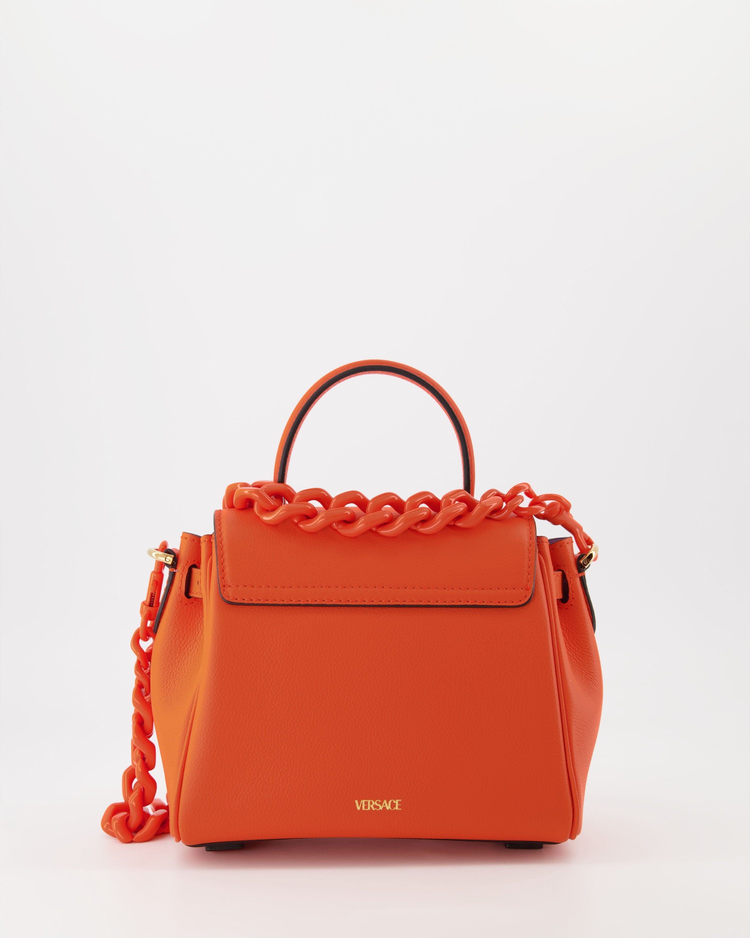 Handtaschen und schultertaschen Sac La Medusa Versace Orange Femme