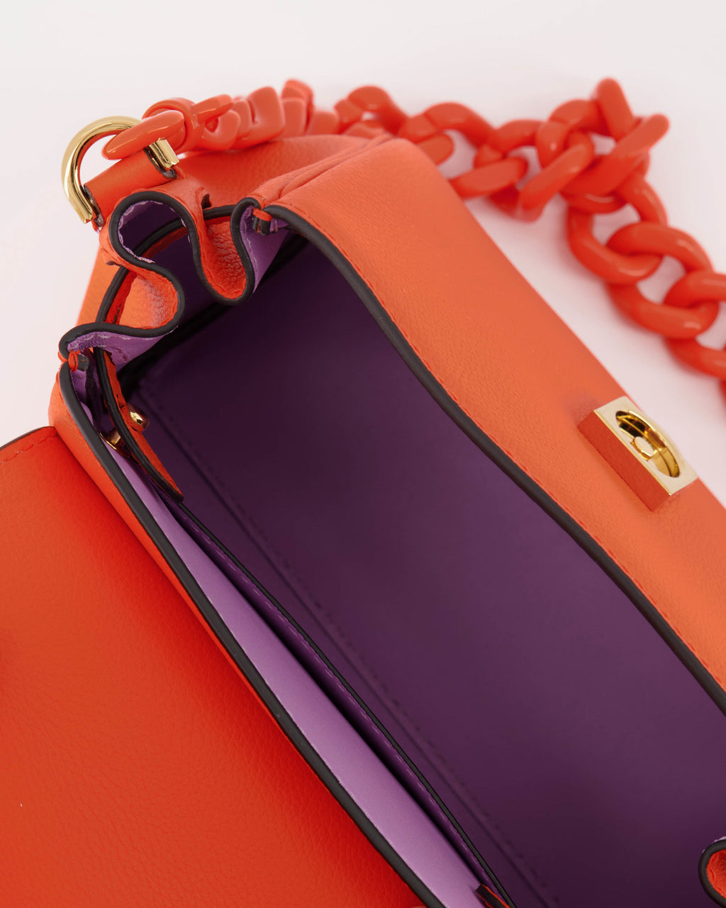 Handtaschen und schultertaschen Sac La Medusa Versace Orange Femme