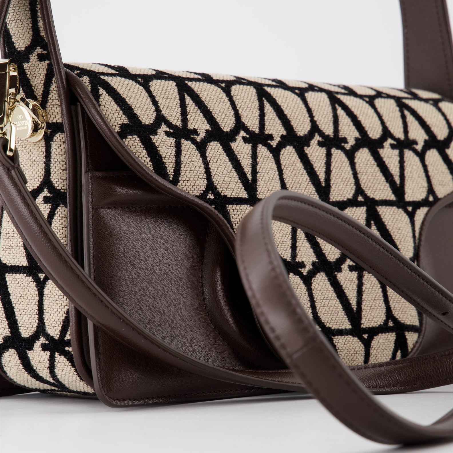 Borse a mano e a spalla Sac le Grand Deuxième Valentino Garavani Marrone Femme