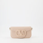 Bolsos de mano y al hombro Sac Locò Valentino Garavani Beige Femme