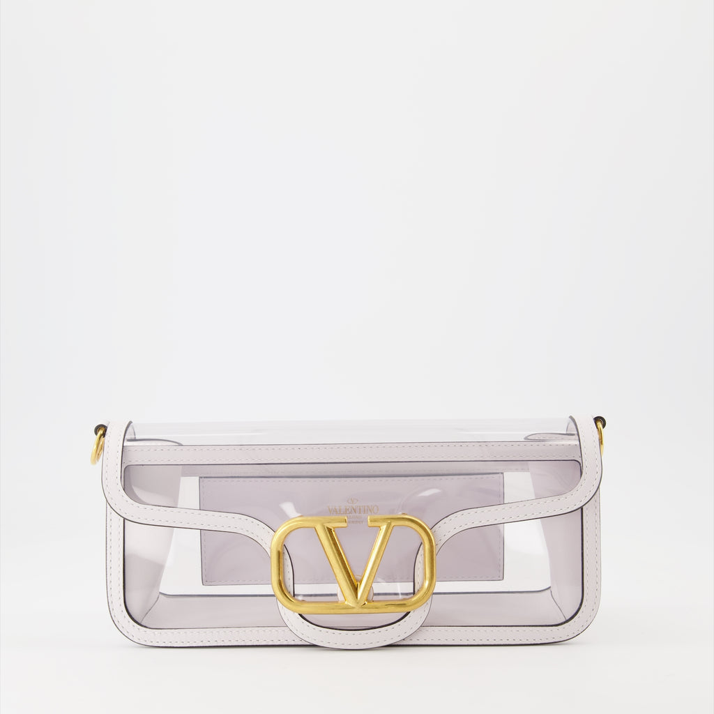 Bolsas de mão e de ombro Sac Locò Valentino Garavani Branco Femme