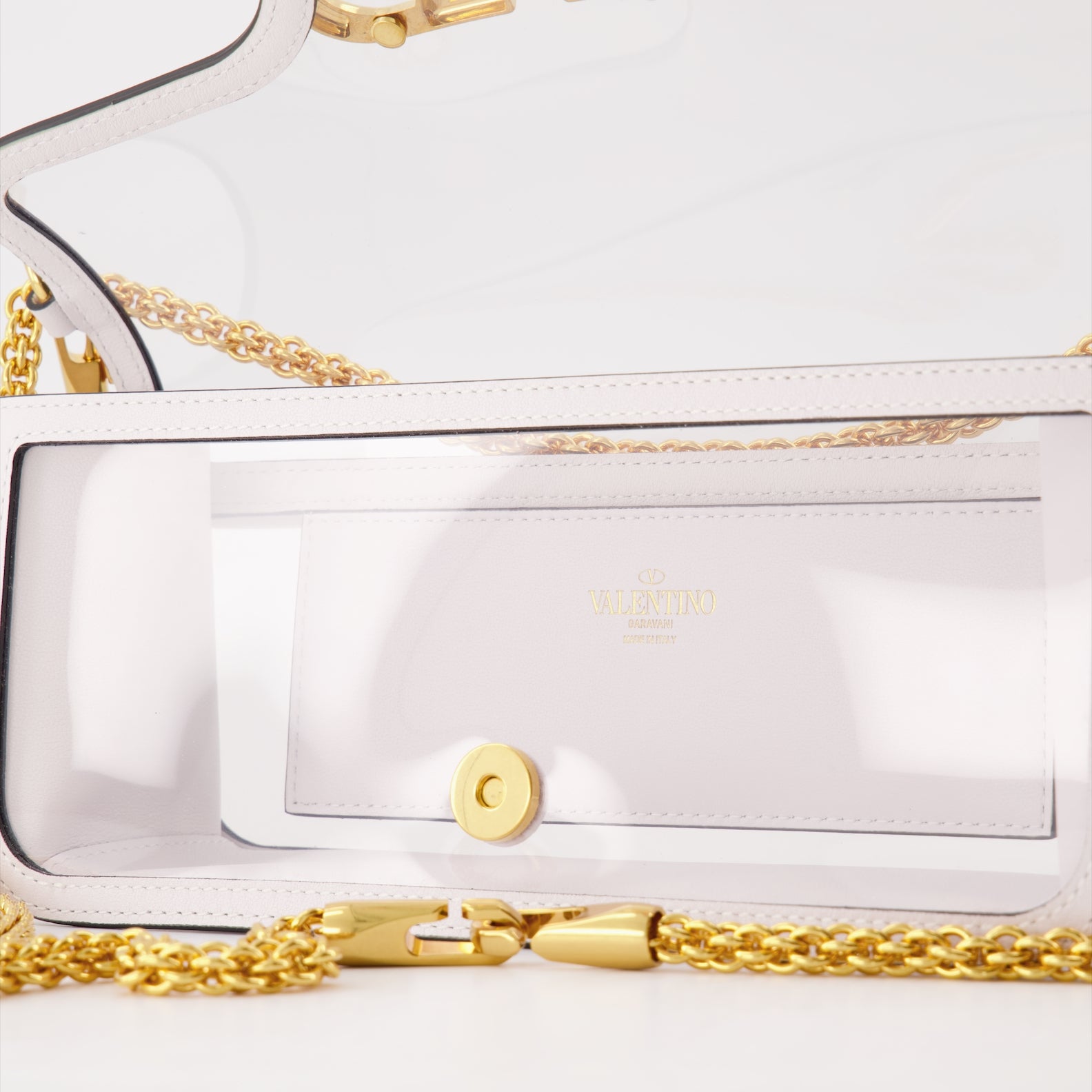 Bolsas de mão e de ombro Sac Locò Valentino Garavani Branco Femme