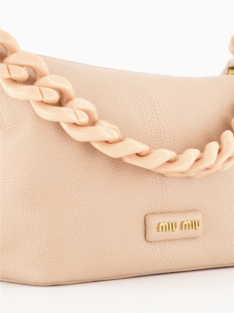 Handbags and shoulder bags Madras bag Miu Miu Pink Women