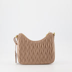 Sac matelassé cuir nappa marron