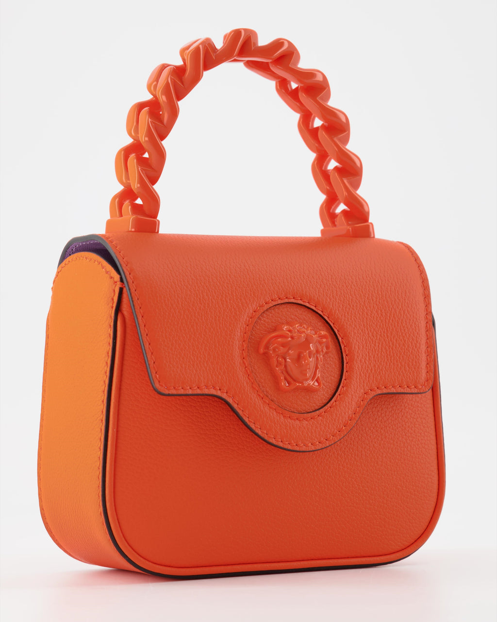 Handtaschen und schultertaschen Sac Medusa Versace Orange Femme