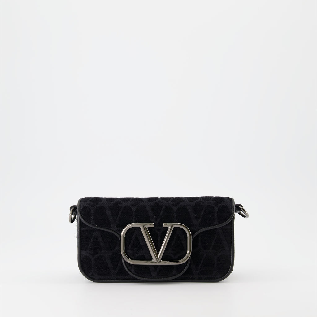 クロスボディバッグ ミニロコバッグ Valentino Garavani 黒 男