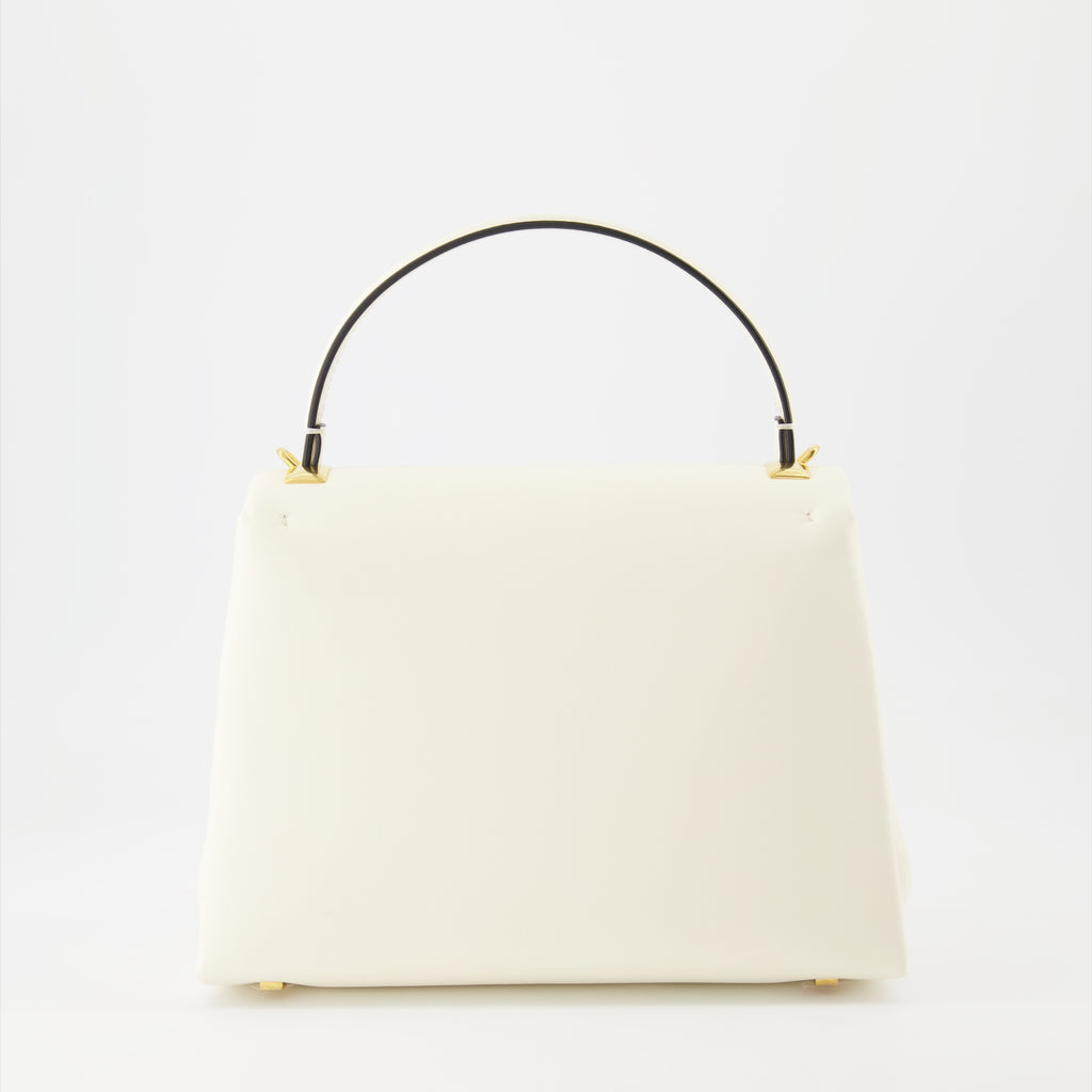 Borse a mano e a spalla Sac mini One Stud nappa Valentino Garavani Bianco Femme