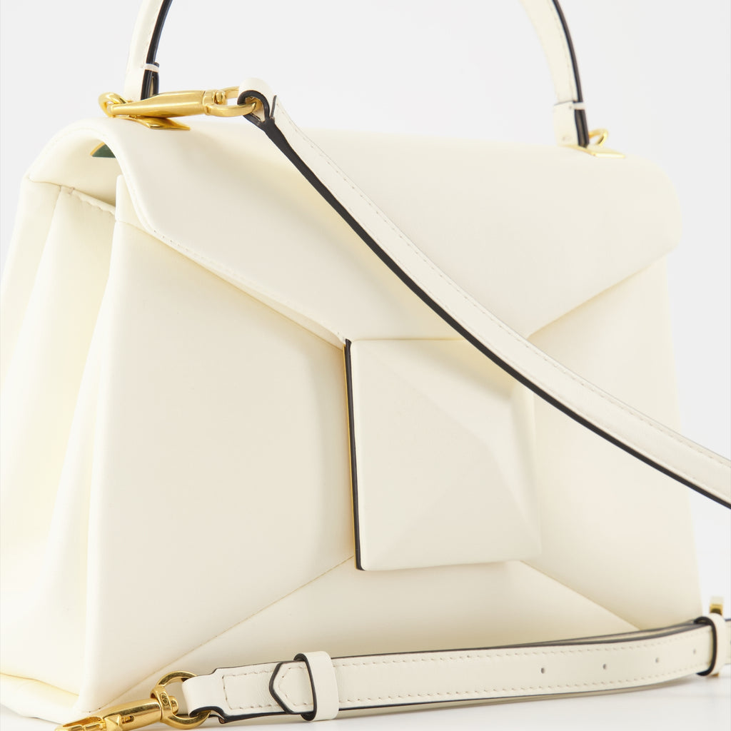 Borse a mano e a spalla Sac mini One Stud nappa Valentino Garavani Bianco Femme