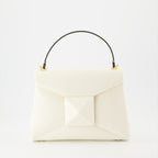 Borse a mano e a spalla Sac mini One Stud nappa Valentino Garavani Bianco Femme