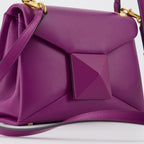 Handtaschen und schultertaschen Sac One Stud Valentino Garavani Lila Femme