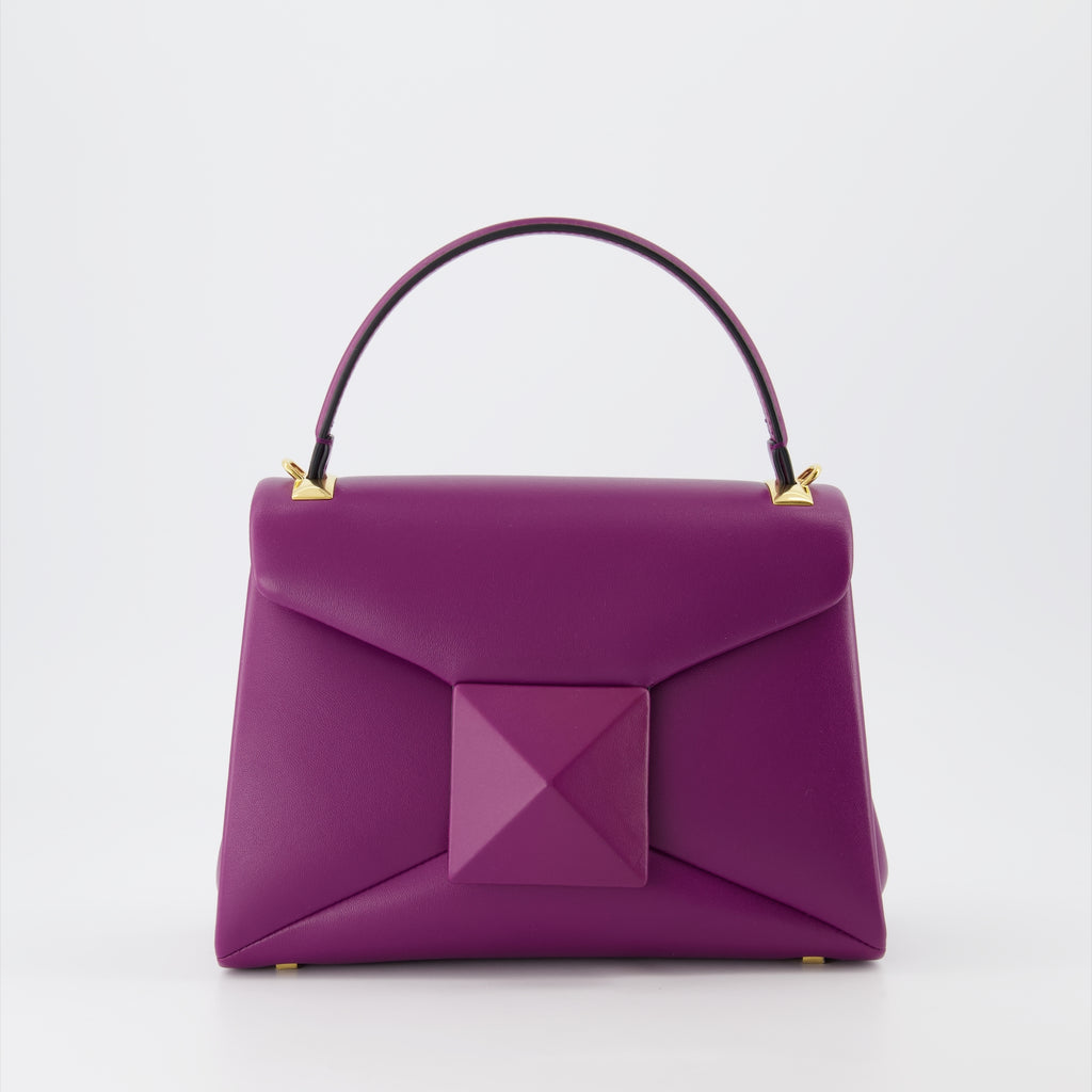 Handtaschen und schultertaschen Sac One Stud Valentino Garavani Lila Femme