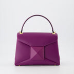 Handtaschen und schultertaschen Sac One Stud Valentino Garavani Lila Femme