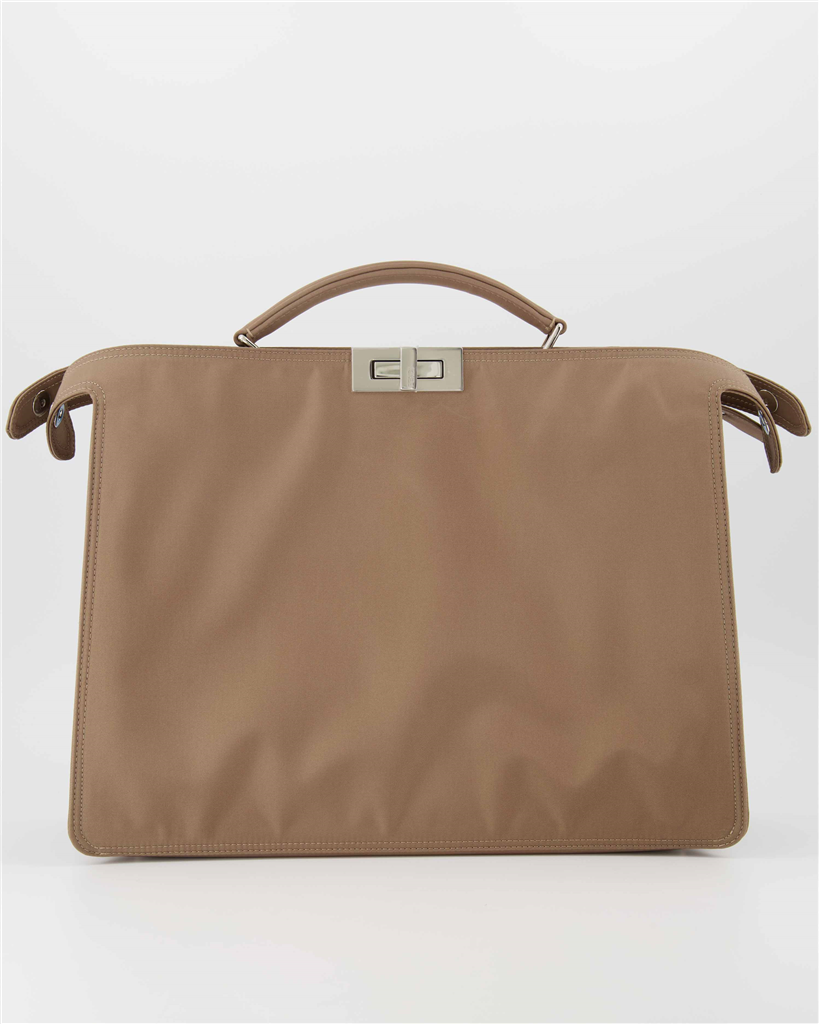 Sacs bandoulière Sac Peekaboo ISeeU Fendi Beige Homme