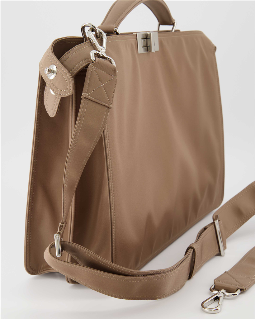 Sacs bandoulière Sac Peekaboo ISeeU Fendi Beige Homme