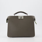 Sacs bandoulière Sac Peekaboo ISeeU Fendi Gris Homme