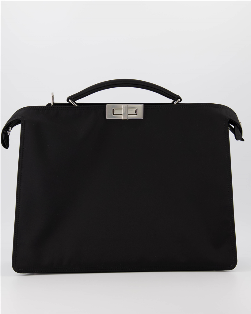 Bolsos bandolera Sac Peekaboo ISeeU Fendi Negro Homme