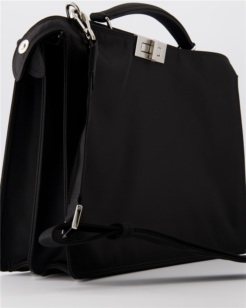Bolsos bandolera Sac Peekaboo ISeeU Fendi Negro Homme