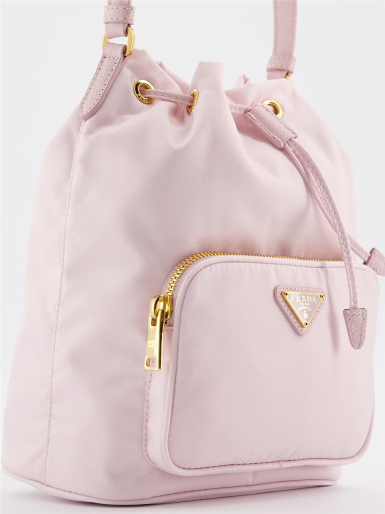 Sacs seau Sac Prada Duet Prada Rose Femme