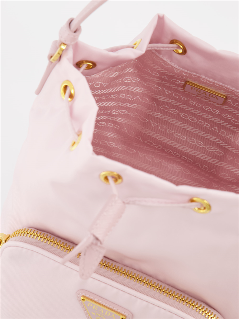 Sacs seau Sac Prada Duet Prada Rose Femme