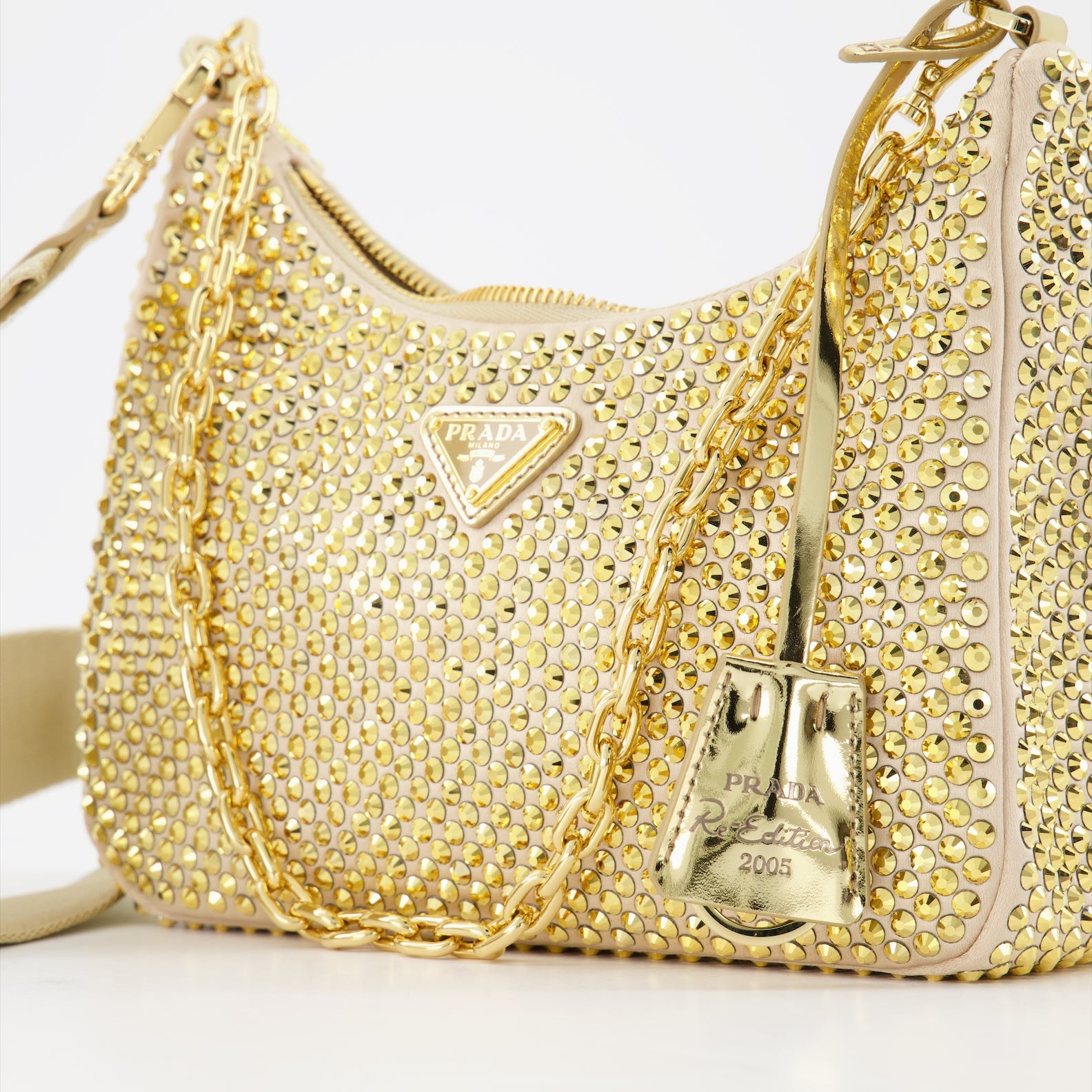 크로스백 Sac Re-Édition 2005 Prada 금 Femme