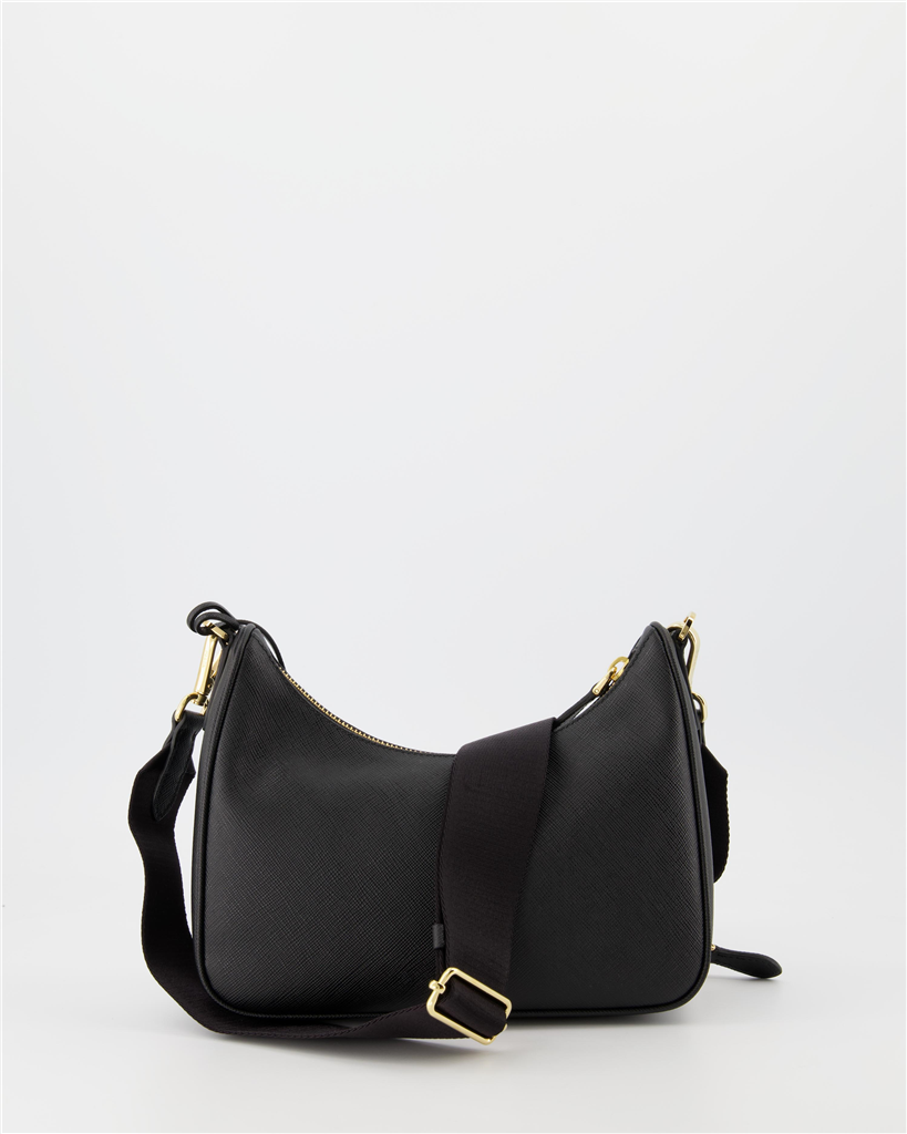 Borse a tracolla Sac Re-Édition Saffiano Prada Nero Femme