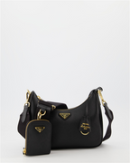 Borse a tracolla Sac Re-Édition Saffiano Prada Nero Femme