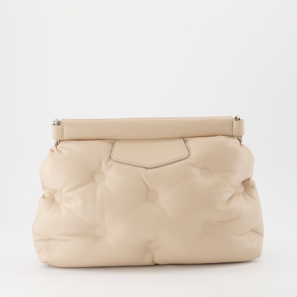 Sacs bandoulière Sac Glam Slam Maison Margiela Beige Femme
