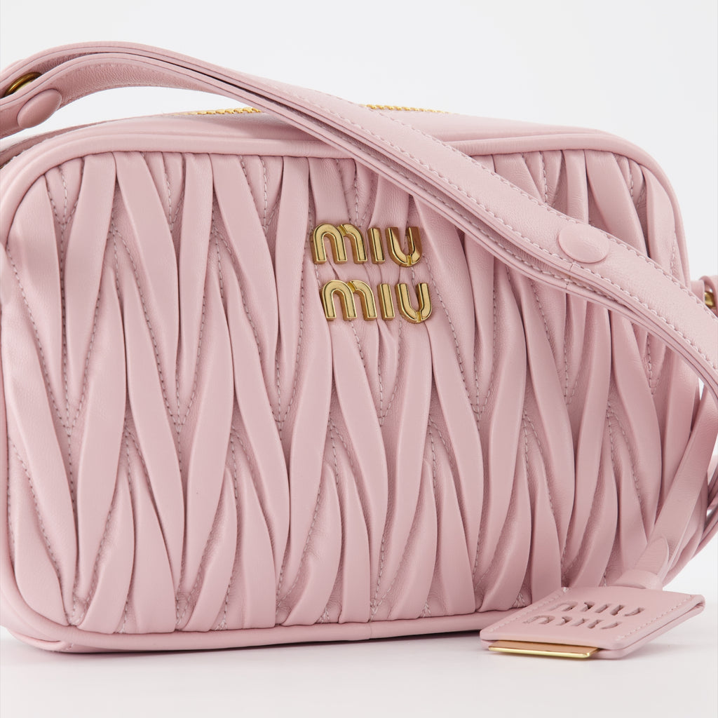 Borse a tracolla Sac matelassé Miu Miu Rosa Femme