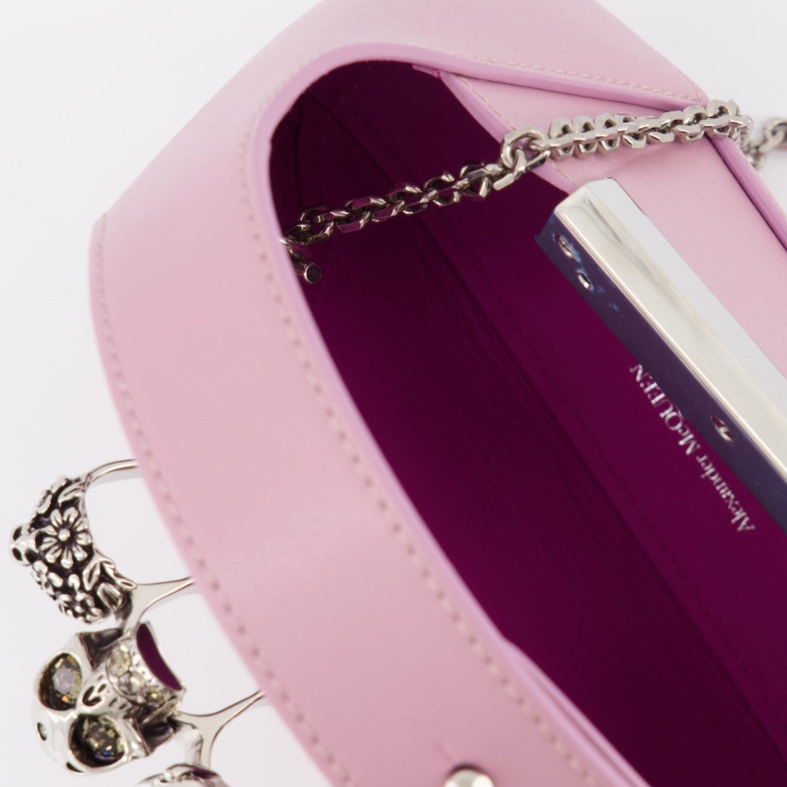 Bolsas de mão e de ombro Sac The Jewelled Hobo Alexander McQueen Rosa Femme
