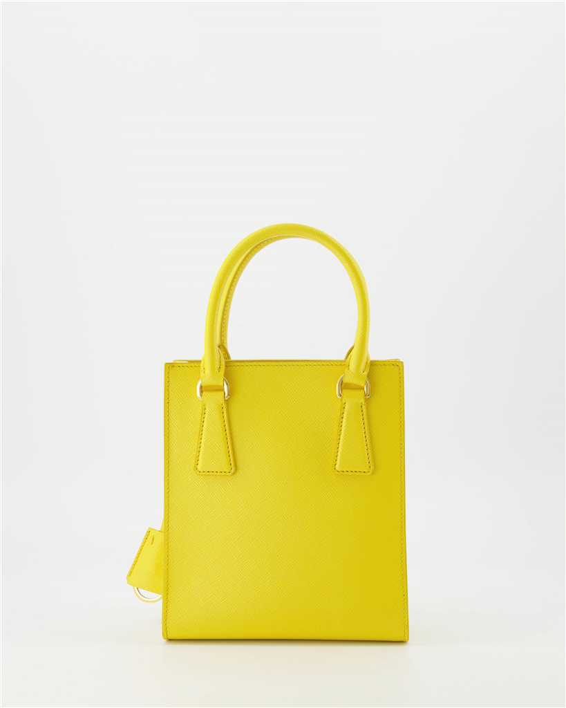 クロスボディバッグ サフィアーノバッグ Prada 黄色 女性