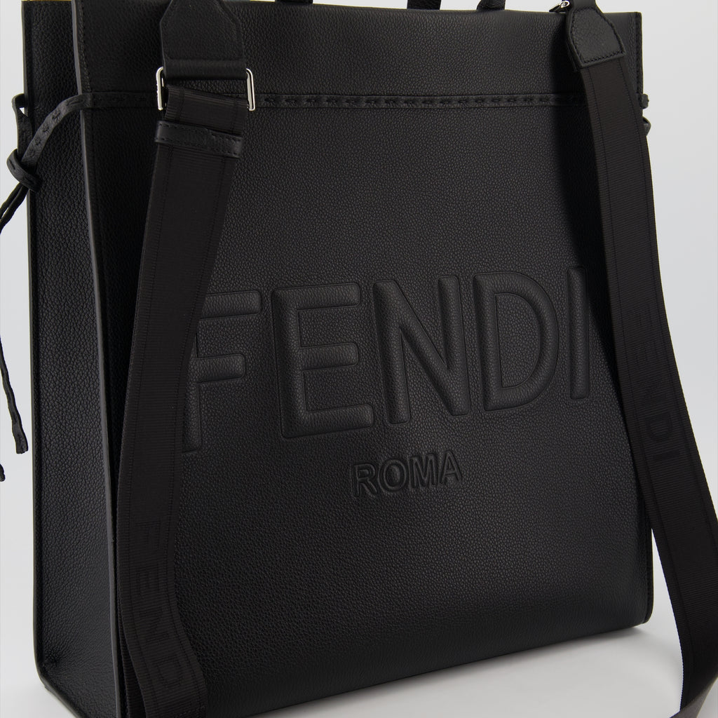 토트백 Sac Shopping Go To Fendi 검은색 Homme