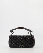 Handtaschen und schultertaschen Sac Spike Valentino Garavani Schwarz Femme