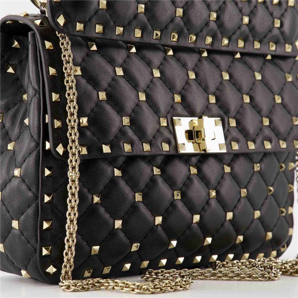 Handbags and shoulder bags Valentino Spike Bag for Women Black Valentino Garavani Black Women