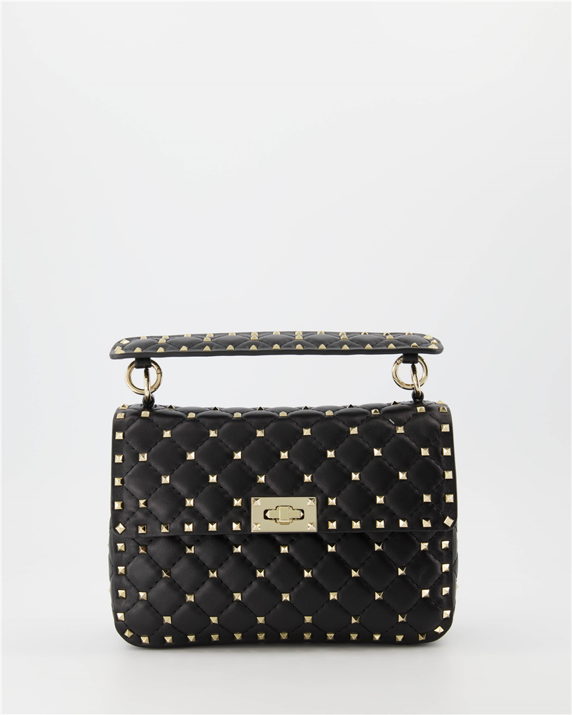 Valentino Spike Bag for Women Black