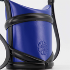 Sacs seau Sac The Curve Alexander McQueen Bleu Femme