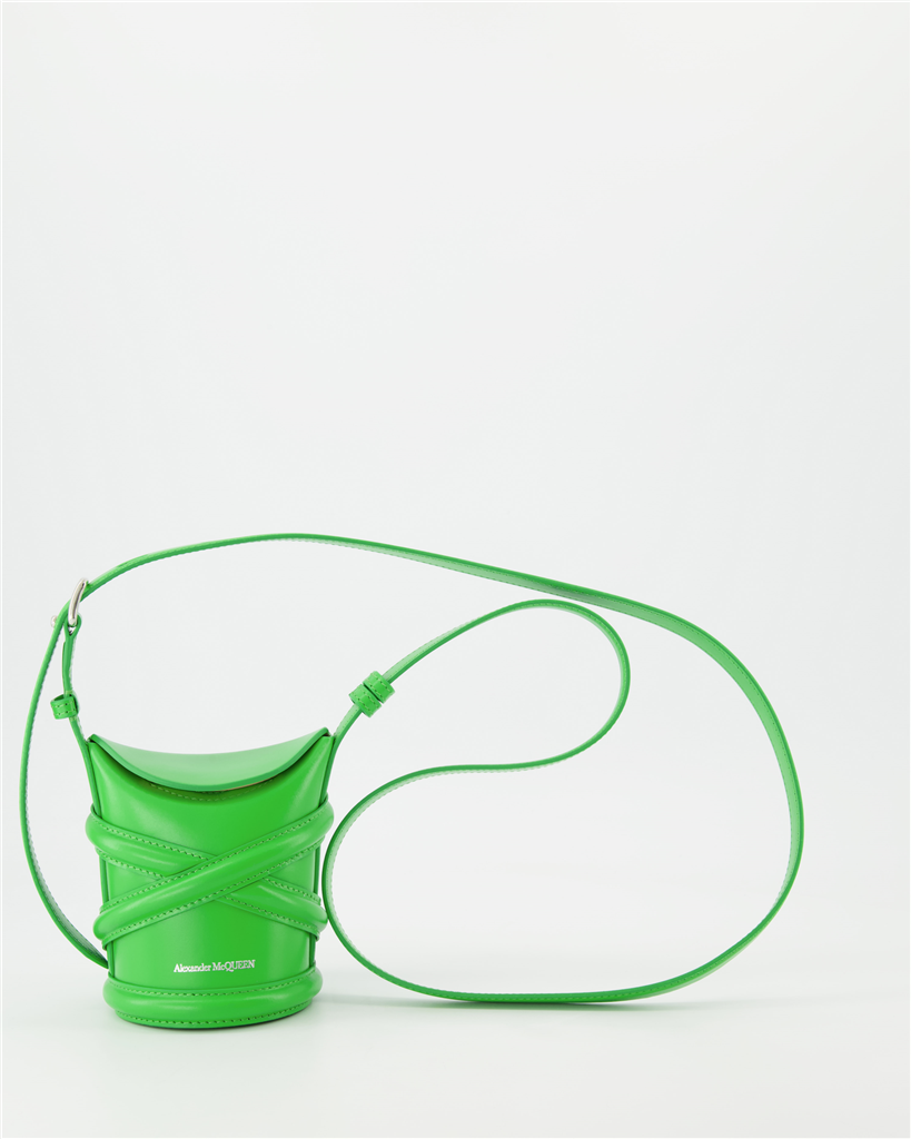 Bucket bags The Curve small bag Alexander McQueen Green Women