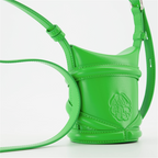 Bolsos tipo cubo Petit sac The Curve Alexander McQueen Verde Femme