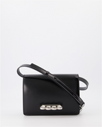 Bolsos bandolera Sac The Four Ring Alexander McQueen Negro Femme