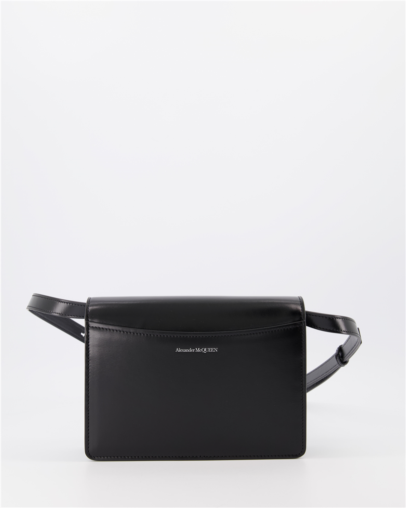 Bolsos bandolera Sac The Four Ring Alexander McQueen Negro Femme